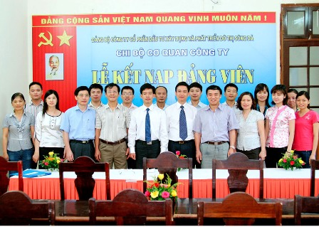 Lễ kết nạp Đảng viên mới